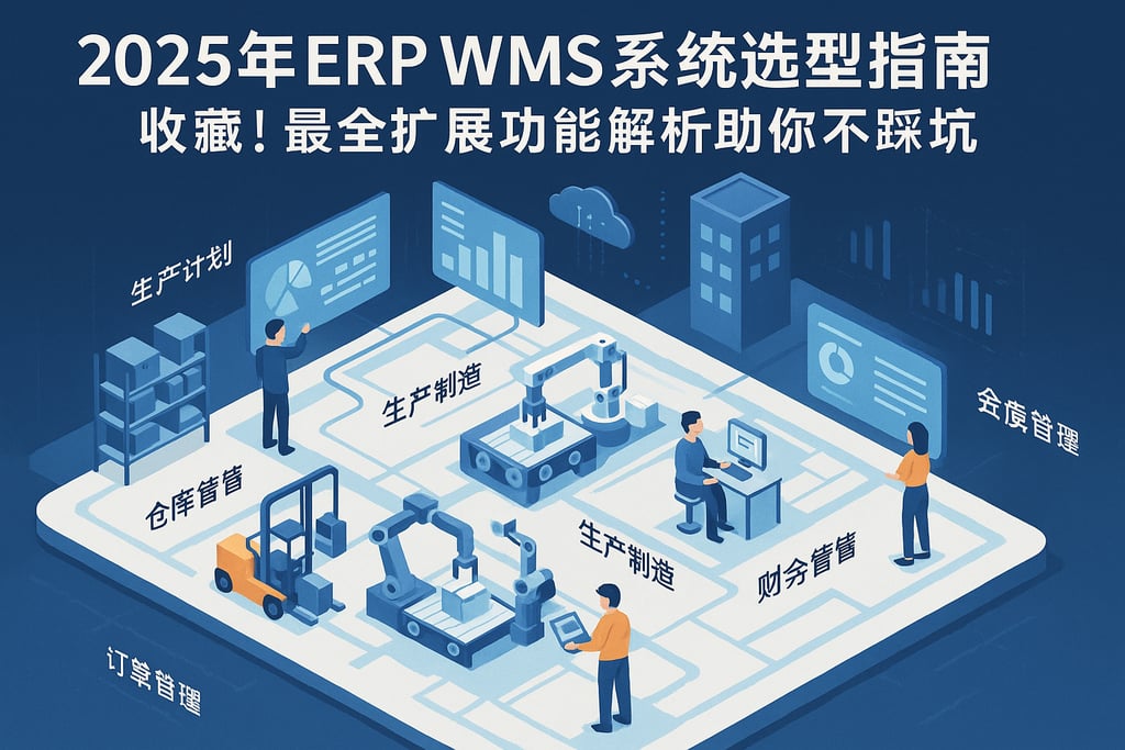 2025年ERP WMS系统选型指南，收藏！最全扩展功能解析助你不踩坑